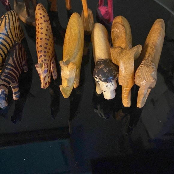 13 Animal  Wood Art Figurines - Picture 10 of 16